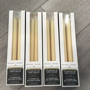 Brand new flameless led taper candles